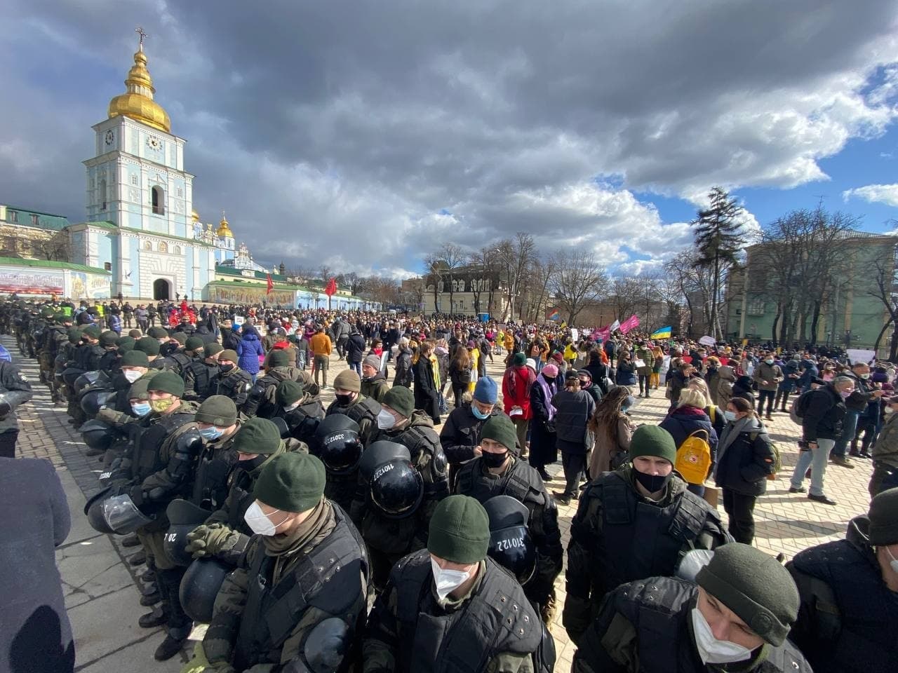 Женский марш в Киеве. Фото: Страна