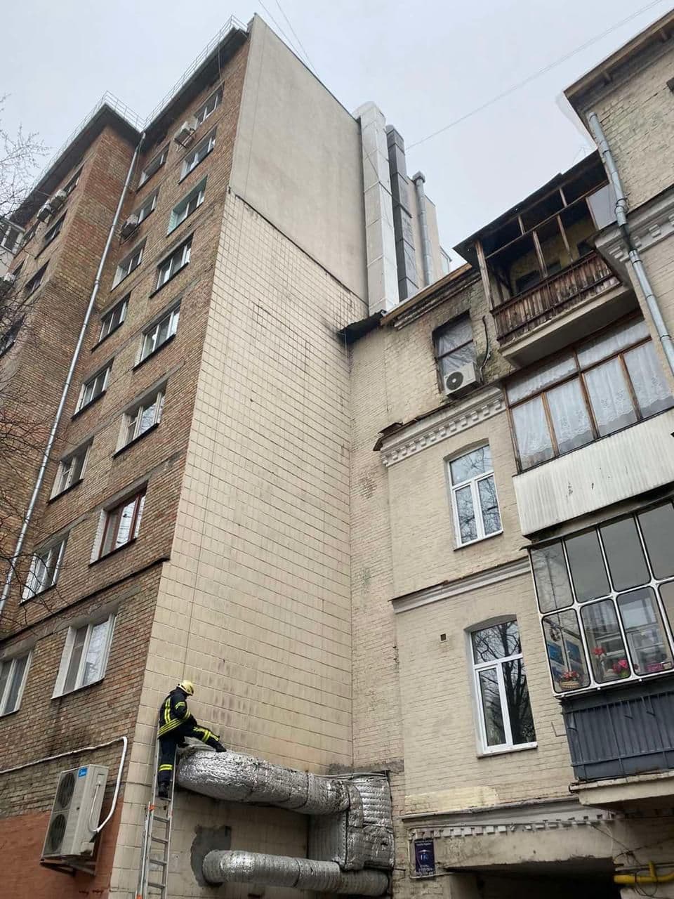 Пожар в столичном ресторане. Фото: Facebook